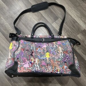 Sydney Love Vintage Fashion Divas Weekender Duffle Bag XL Artsy Boho Dollskill